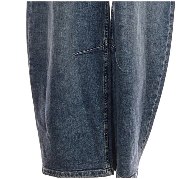 NWT Free People We The Free Je Suis Pret Barrel Jumpsuit Denim $148 - Picture 6 of 15
